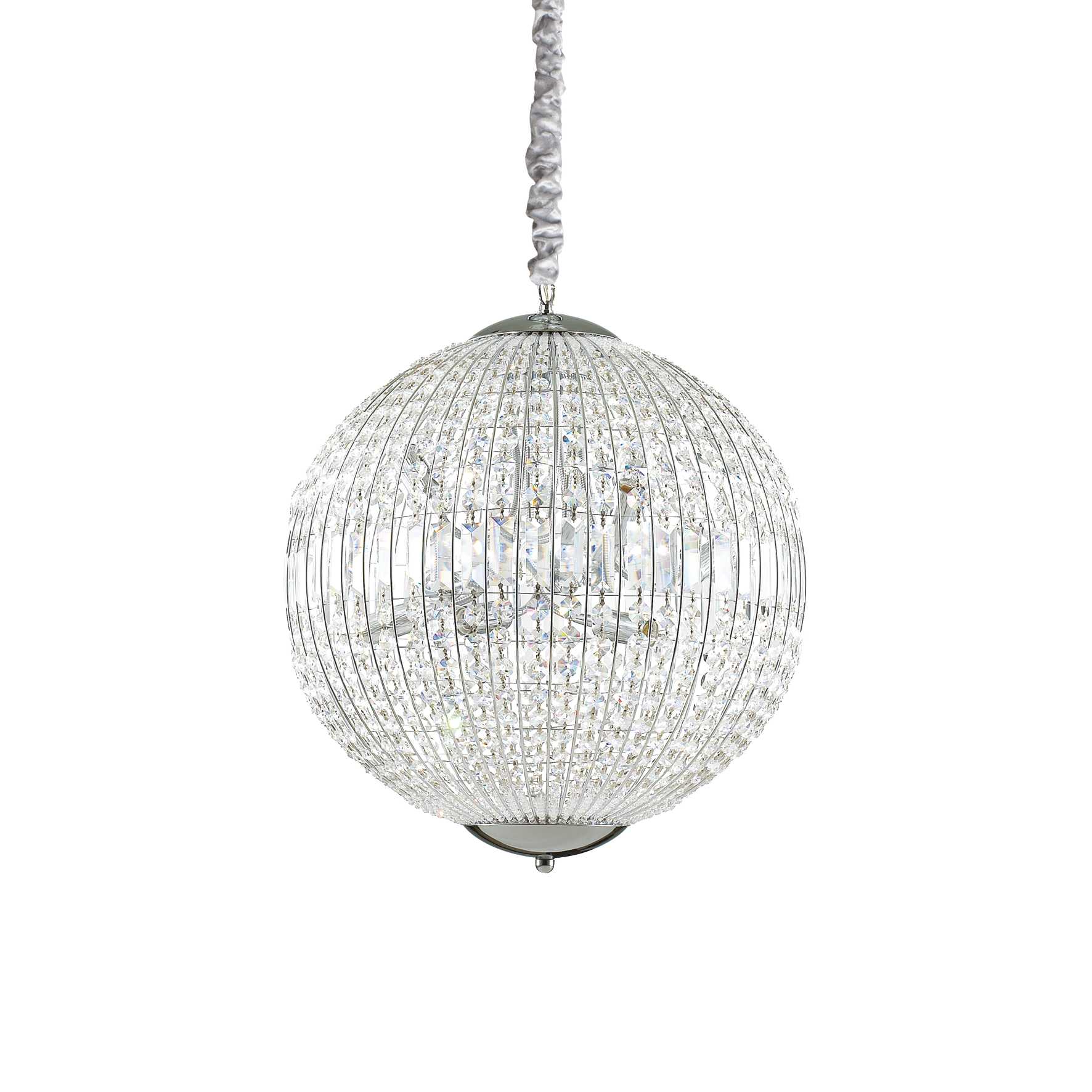 Modern 50cm Crystal Ideal Lux Ceiling Pendant