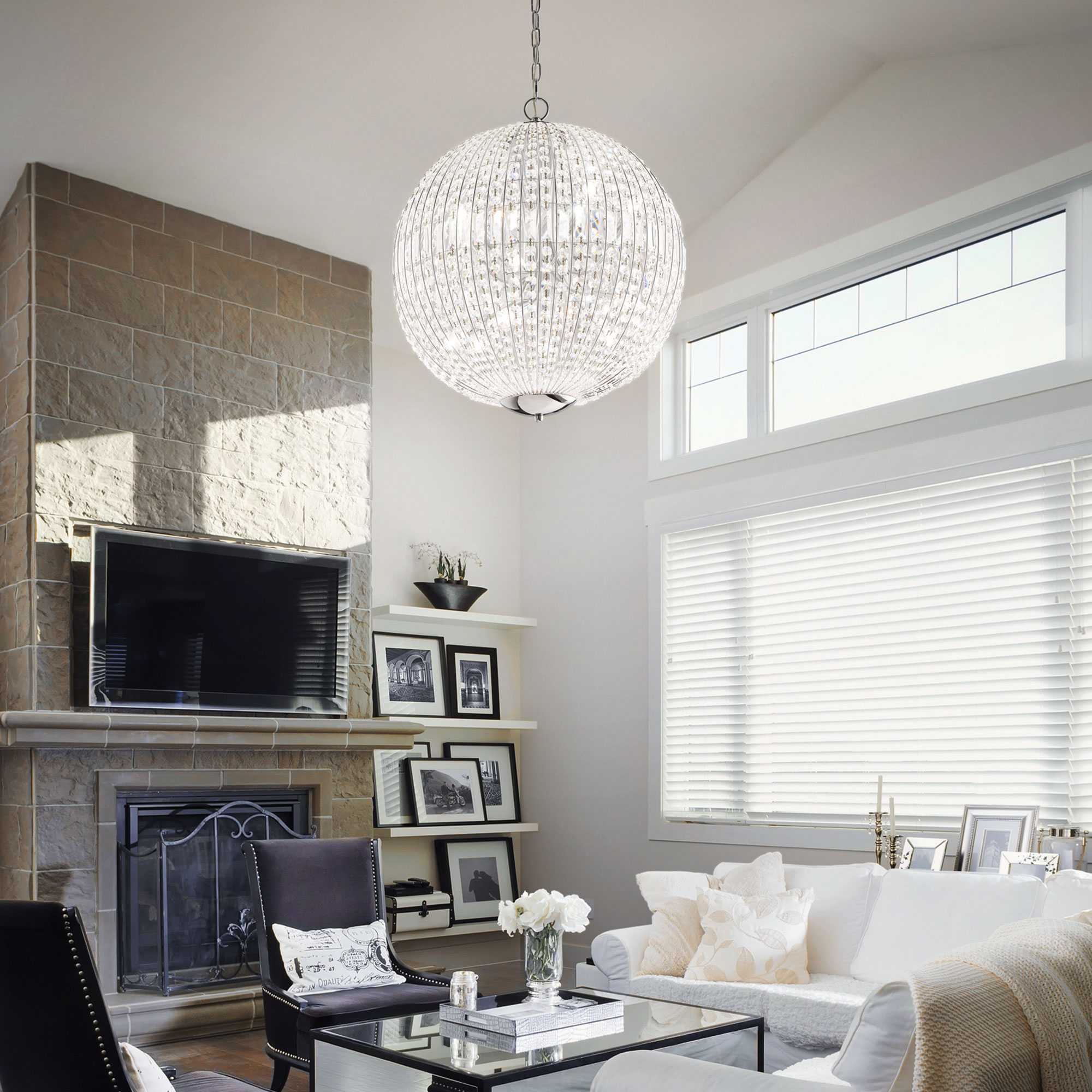 Modern Crystal Ceiling Pendant