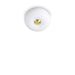 Modern 30cm White Blown Glass Ceiling Light