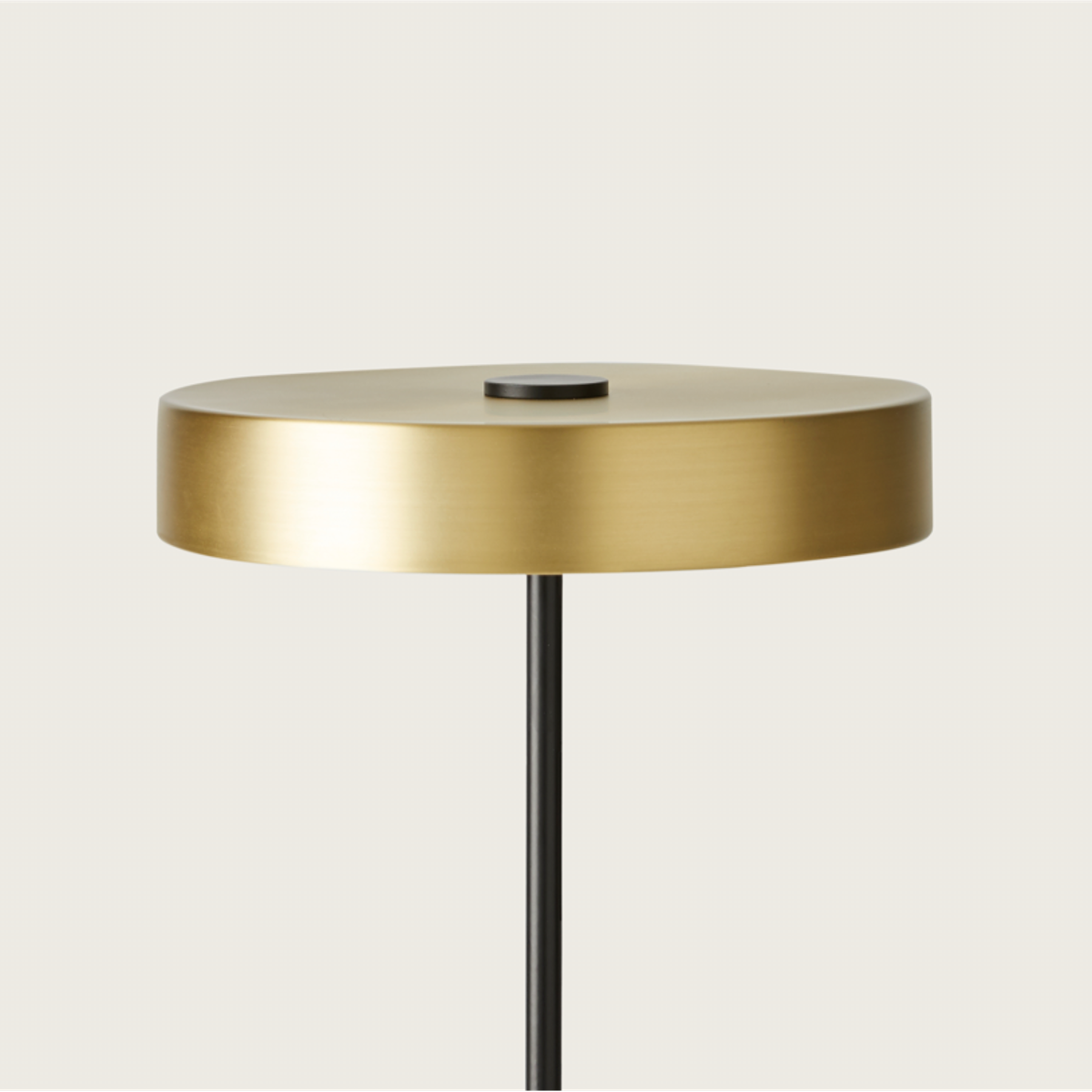 Modern brass steel Aromas table lamp