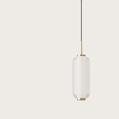 Minimalist Striped Glass Ceiling Pendant