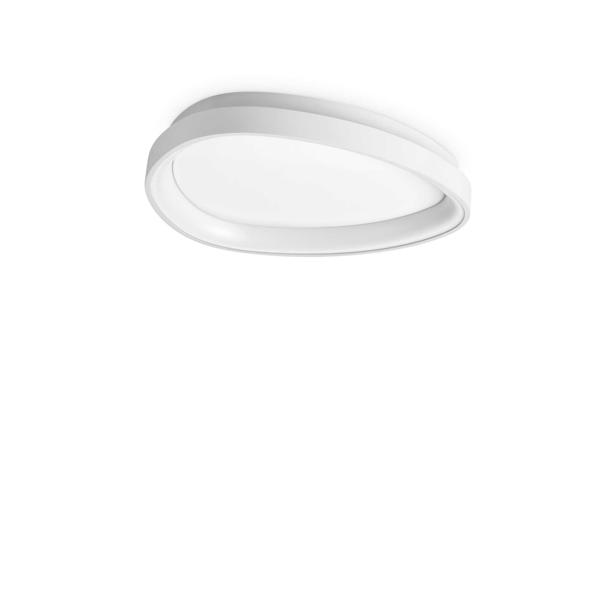 White Metal Ceiling Light