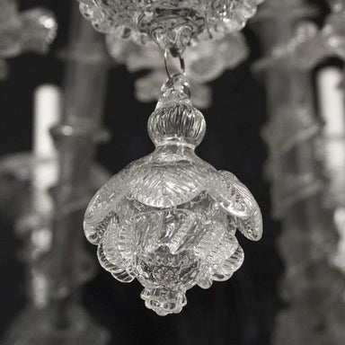 21 Light Rezzonico Chandelier with 3 Tiers in Murano Crystal Glass