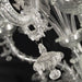 21 Lights Rezzonico Chandelier with 3 Tiers in Murano Crystal Glass