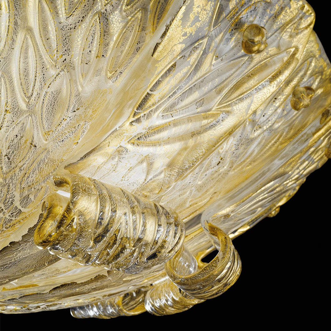 Large Flush Venetian Ceiling Lamp Ø97cm