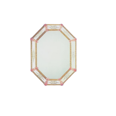 17th Century Baroque Style Octagonal Venetian Mirror