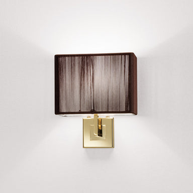 Chrome framed Clavius wall light fom Axo Light