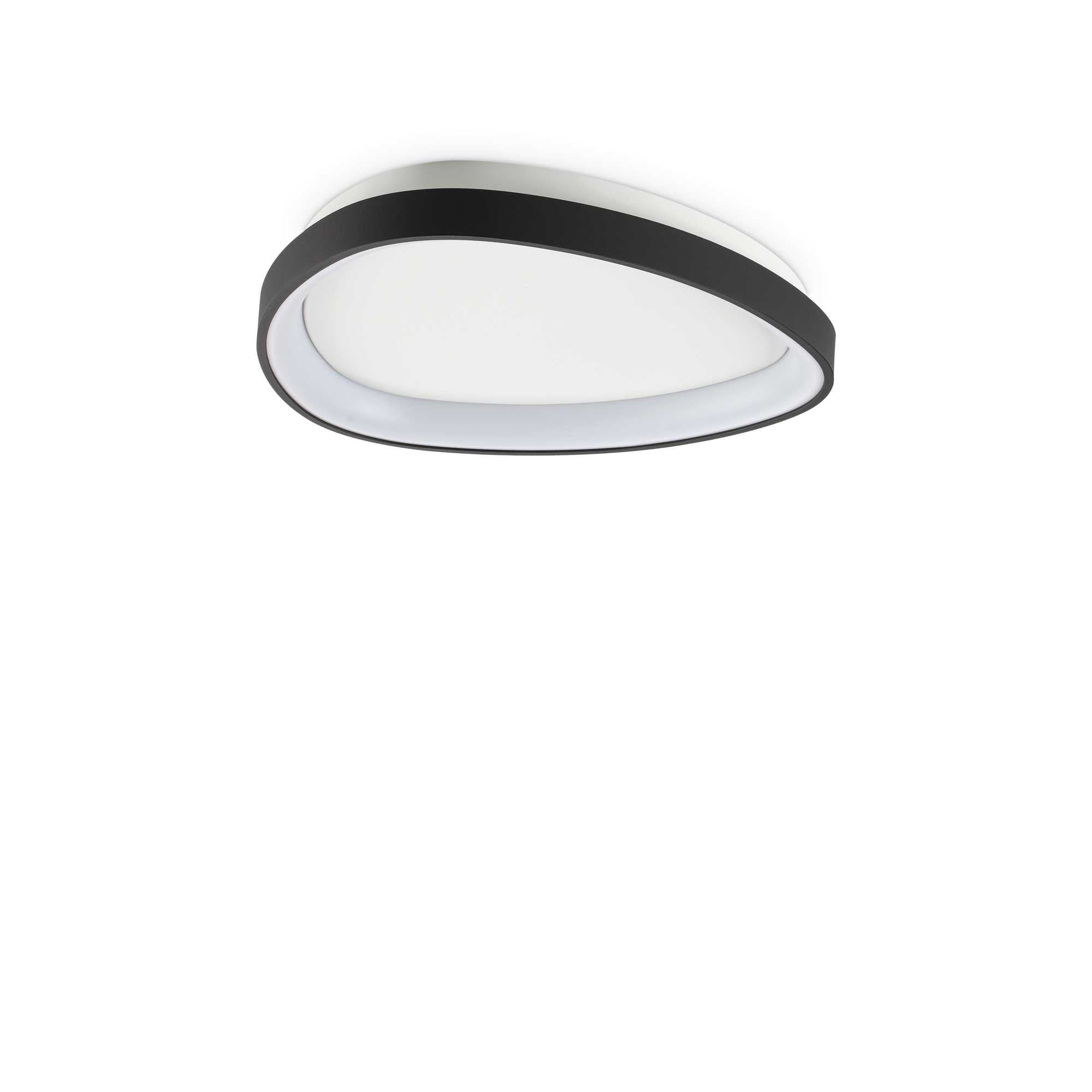 Black Circular Metal Ceiling Light