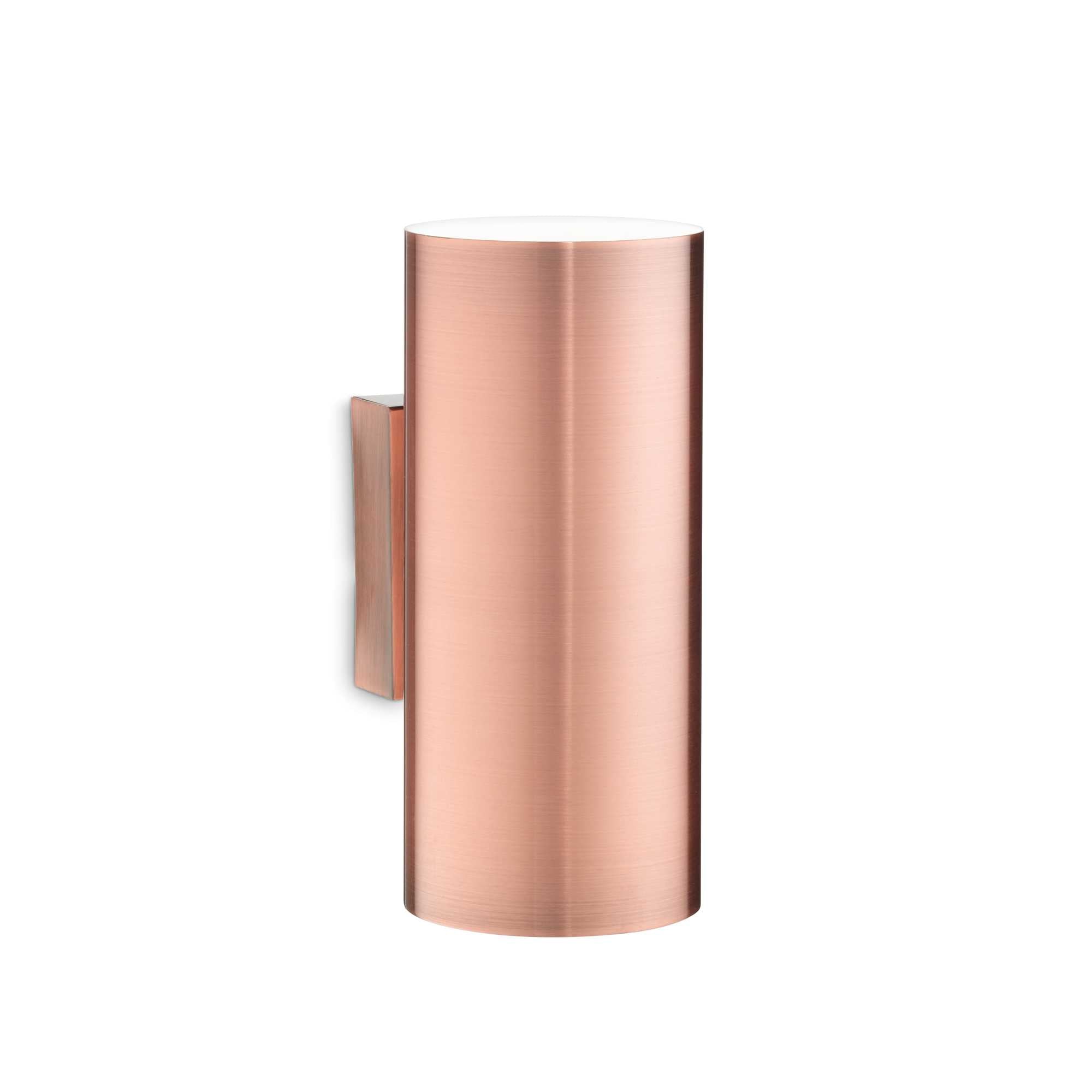 modern copper wall light