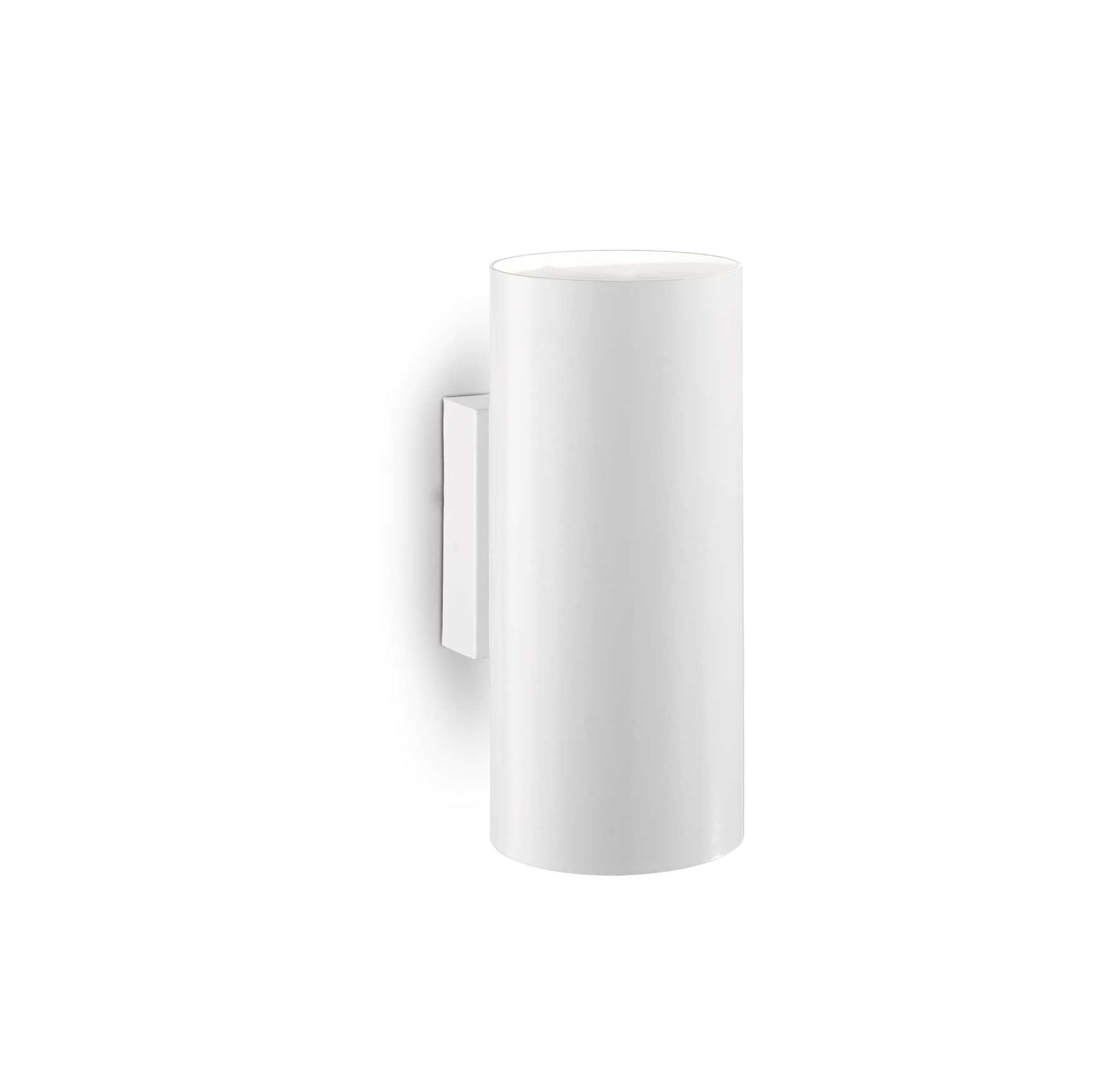 contemporary white wall light