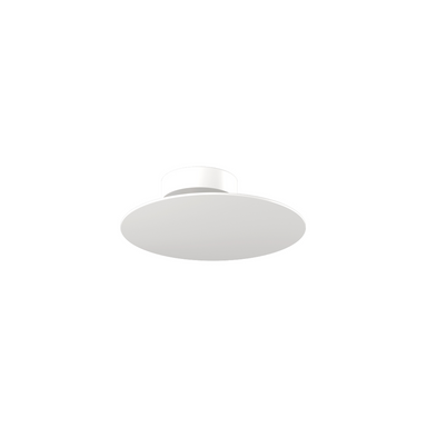 Lodes Puzzle Round Single Ceiling Light | White