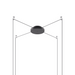 Lodes Radial Canopy System - 4 Lights - Black