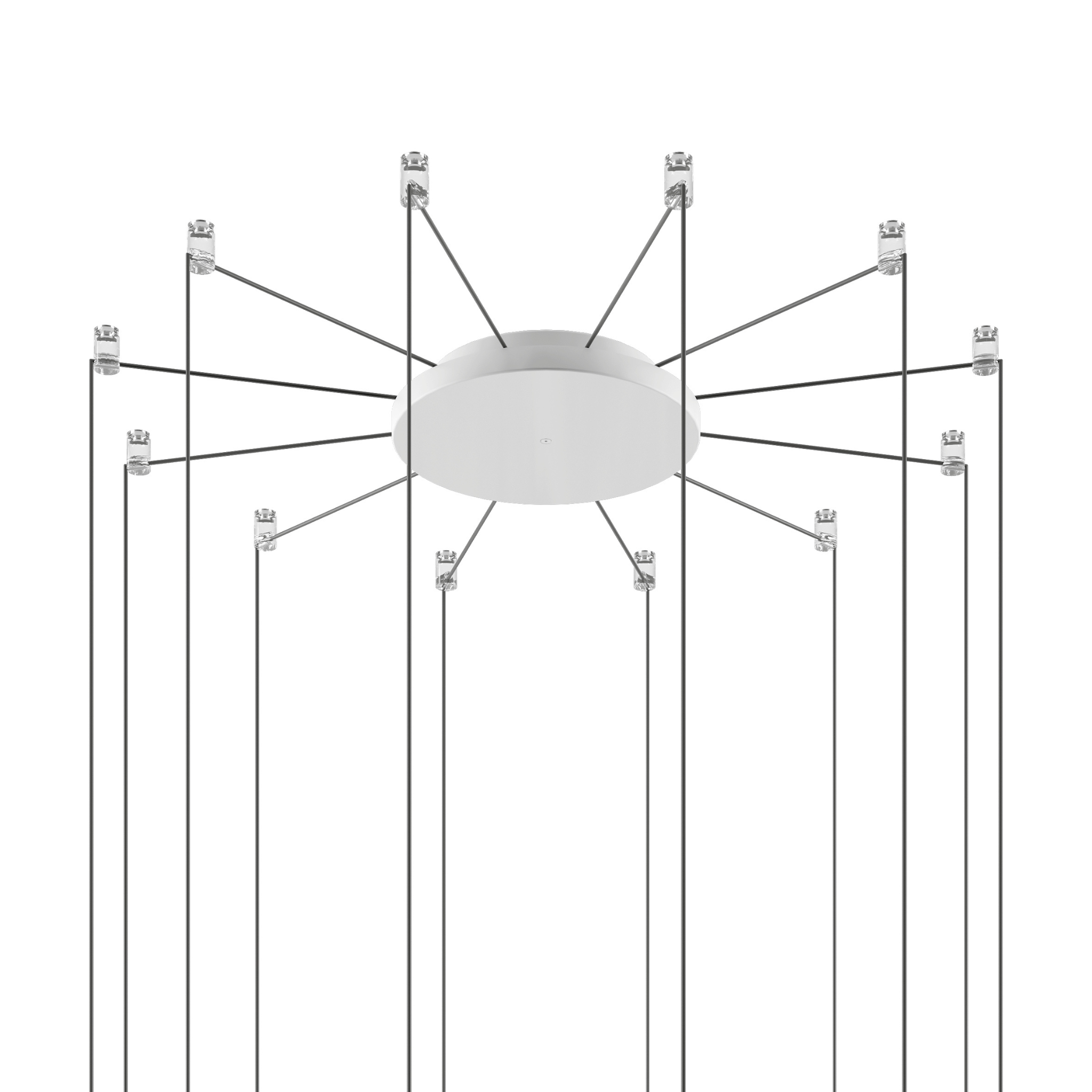 Lodes Radial System - 12 Light - White