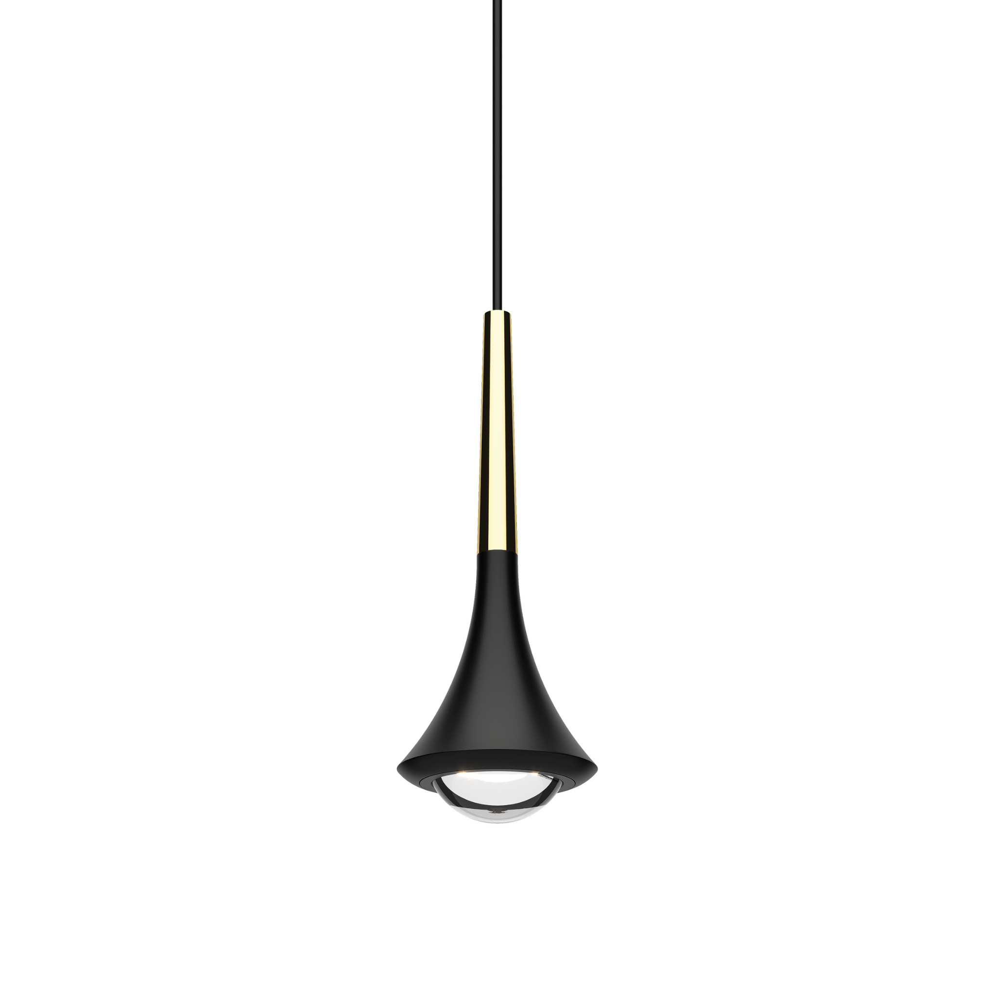 Lodes Rain Pendant Black | Gold