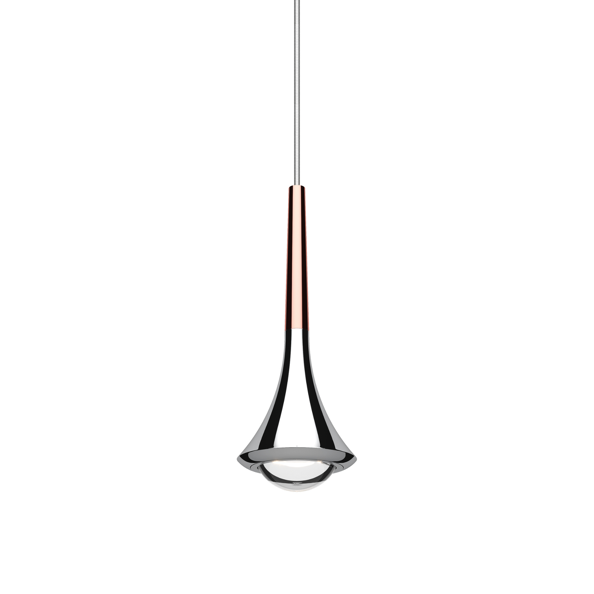 Lodes Rain Pendant Chrome | Rose Gold