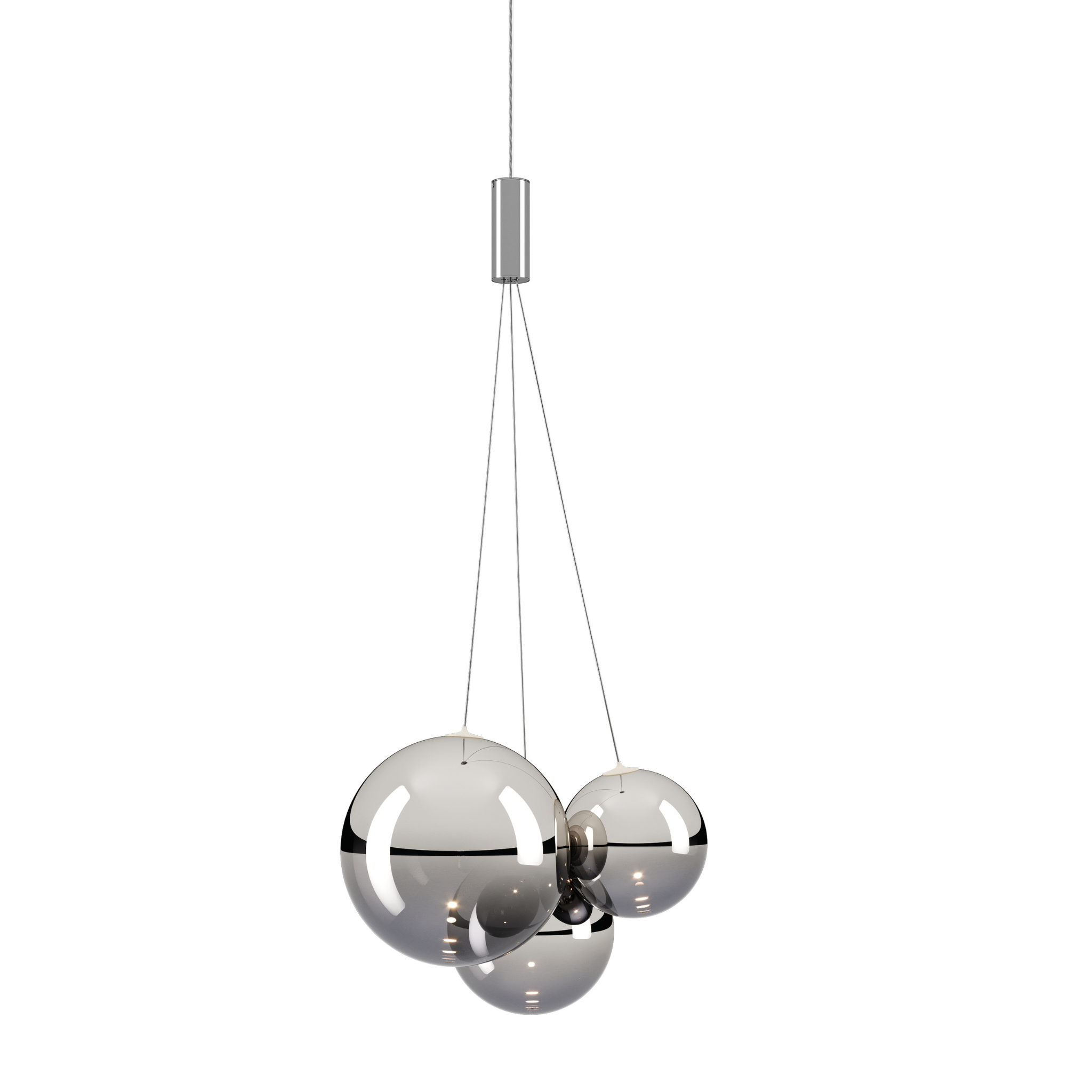 Lodes Random Ceiling Pendant | Chrome