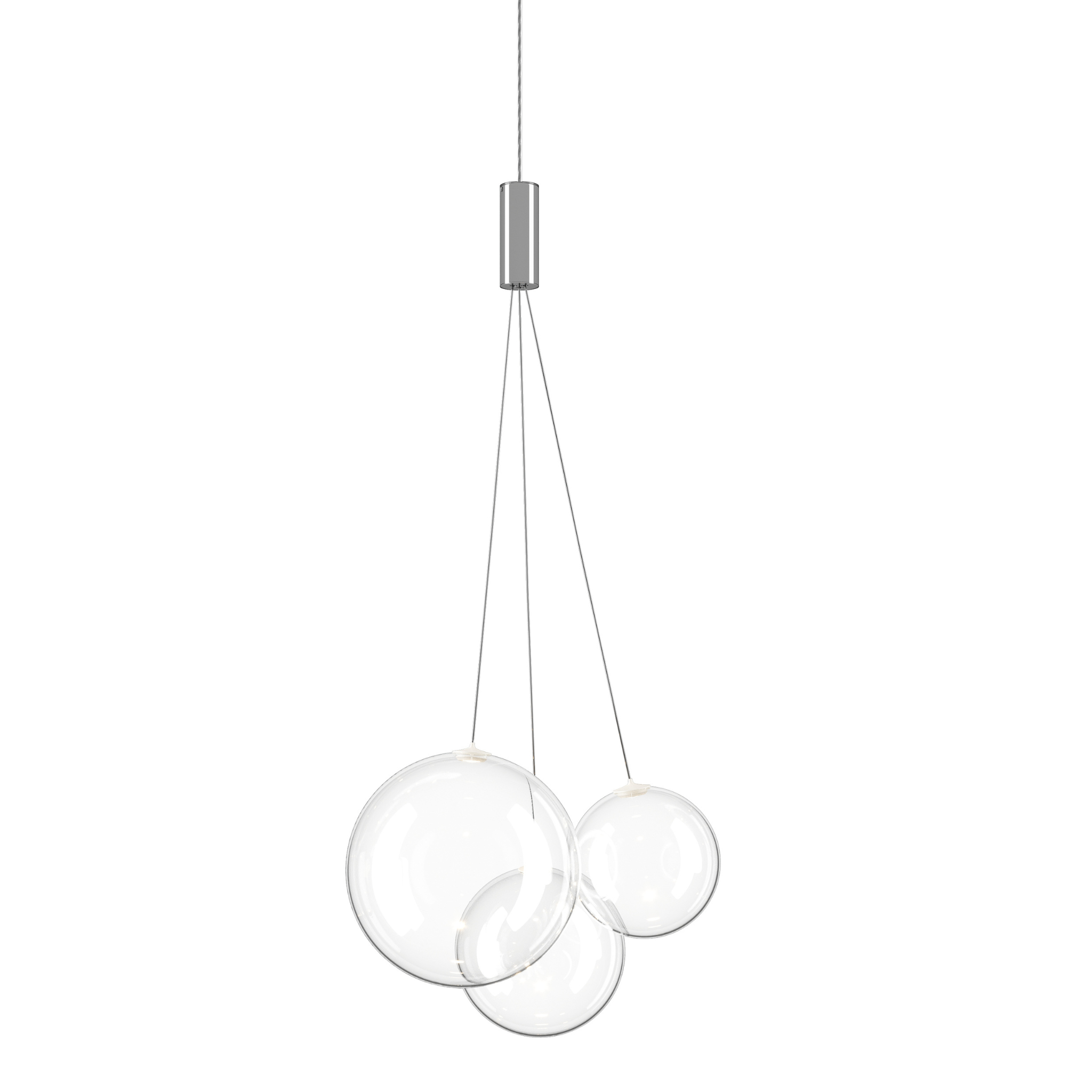 Lodes Random Ceiling Pendant | Clear