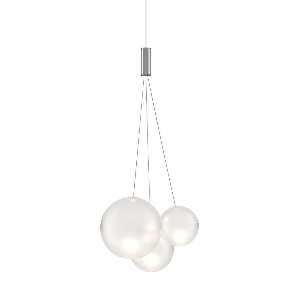 Lodes Random Ceiling Pendant Frosted White