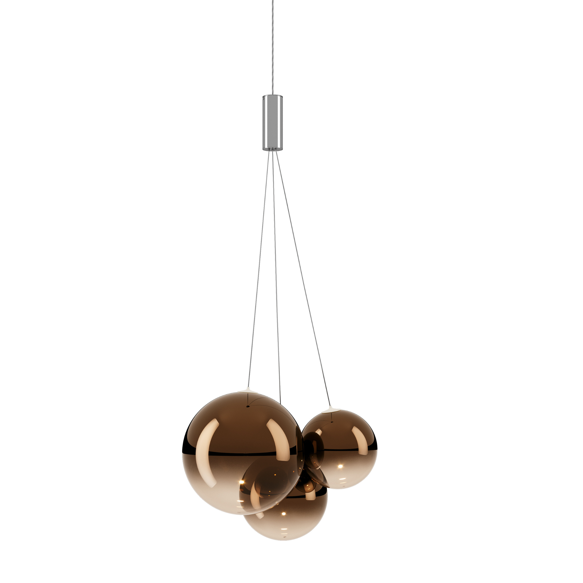 Lodes Random Ceiling Pendant Glossy Bronze