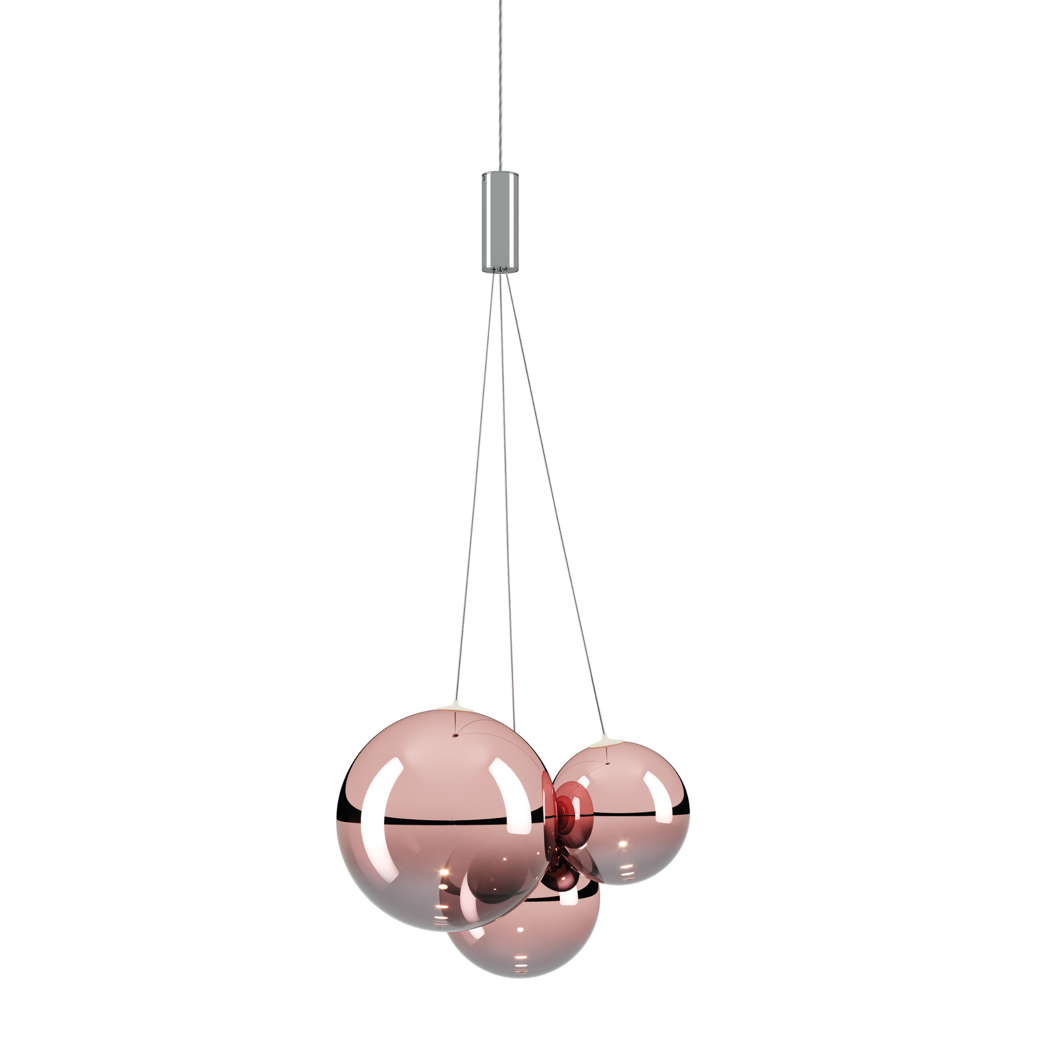 Lodes Random Ceiling Pendant Rose Gold