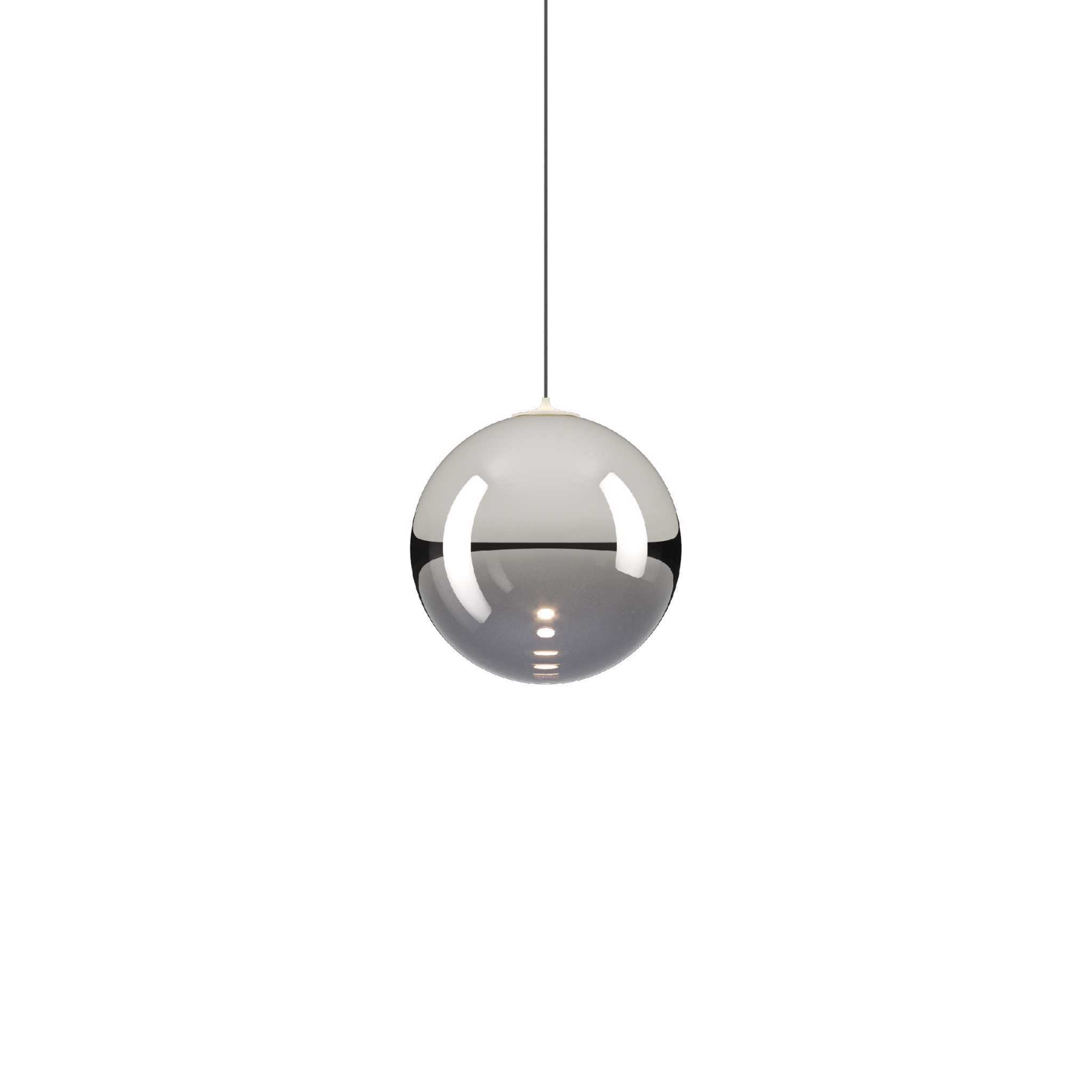 Lodes Random Solo 12cm Ceiling Pendant - Chrome