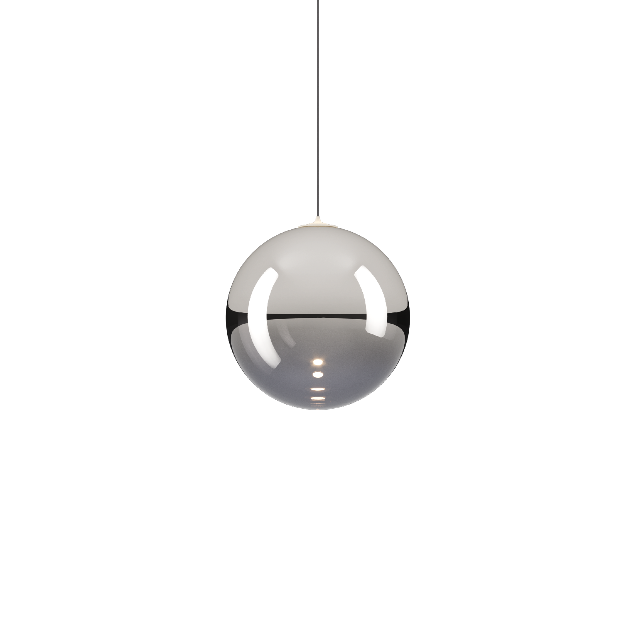 Lodes Random Solo 14cm Ceiling Pendant - Chrome