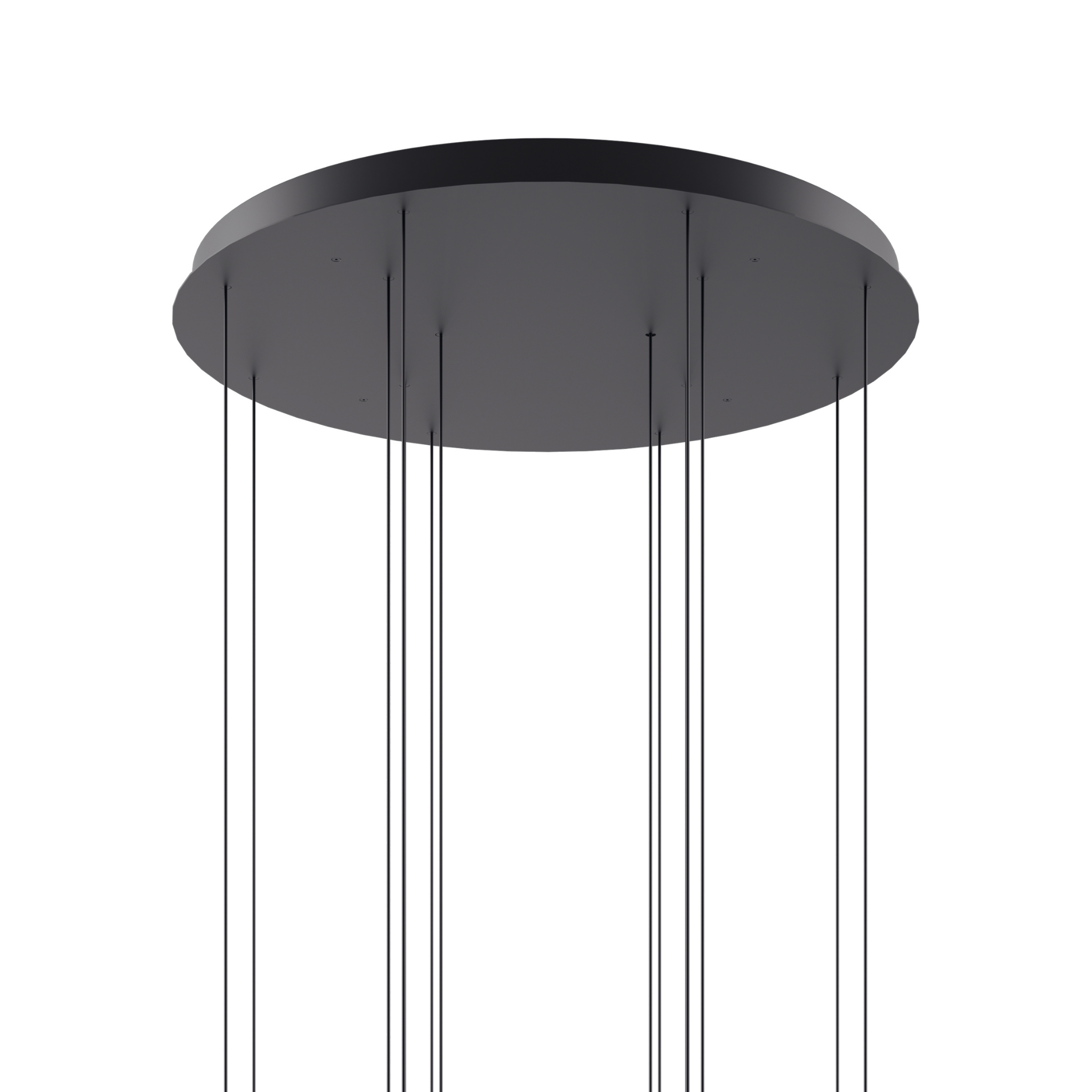 Lodes Round Cluster System - 14 Lights - Black