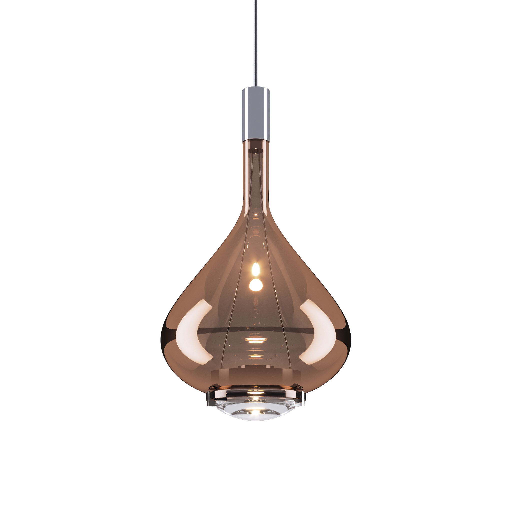 Lodes Sky-Fall Medium Pendant | Glossy Bronze