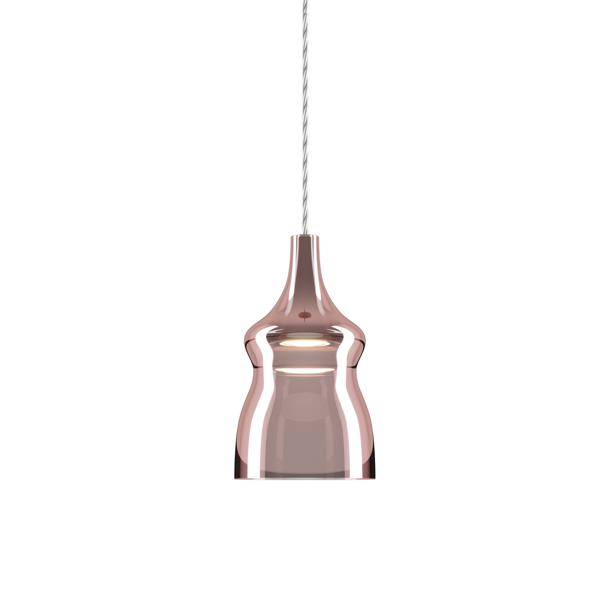 Nostalgia Small Pendant Lodes Rose Gold Chrome