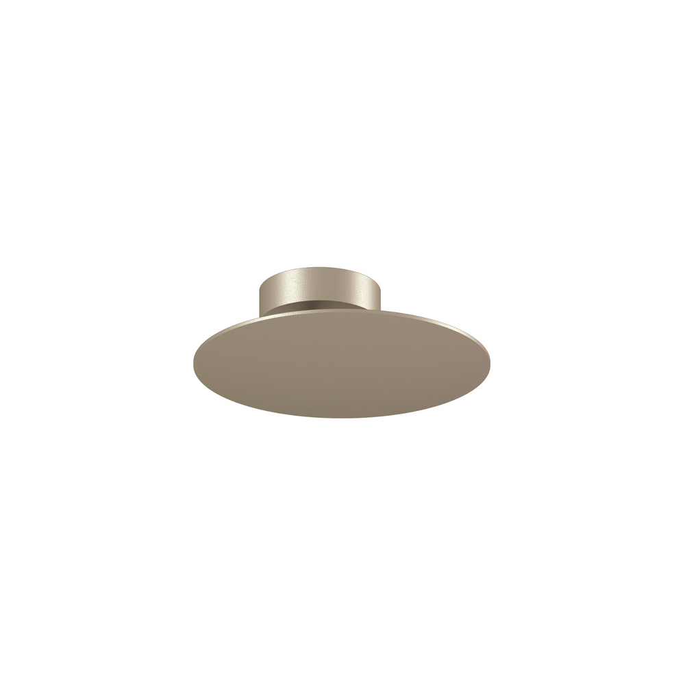 Puzzle Round Single Ceiling Light | Lodes | Champagne