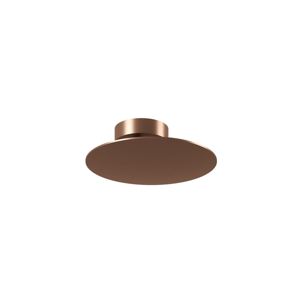 Puzzle Round Single Ceiling Light | Lodes | Coppery Bronze