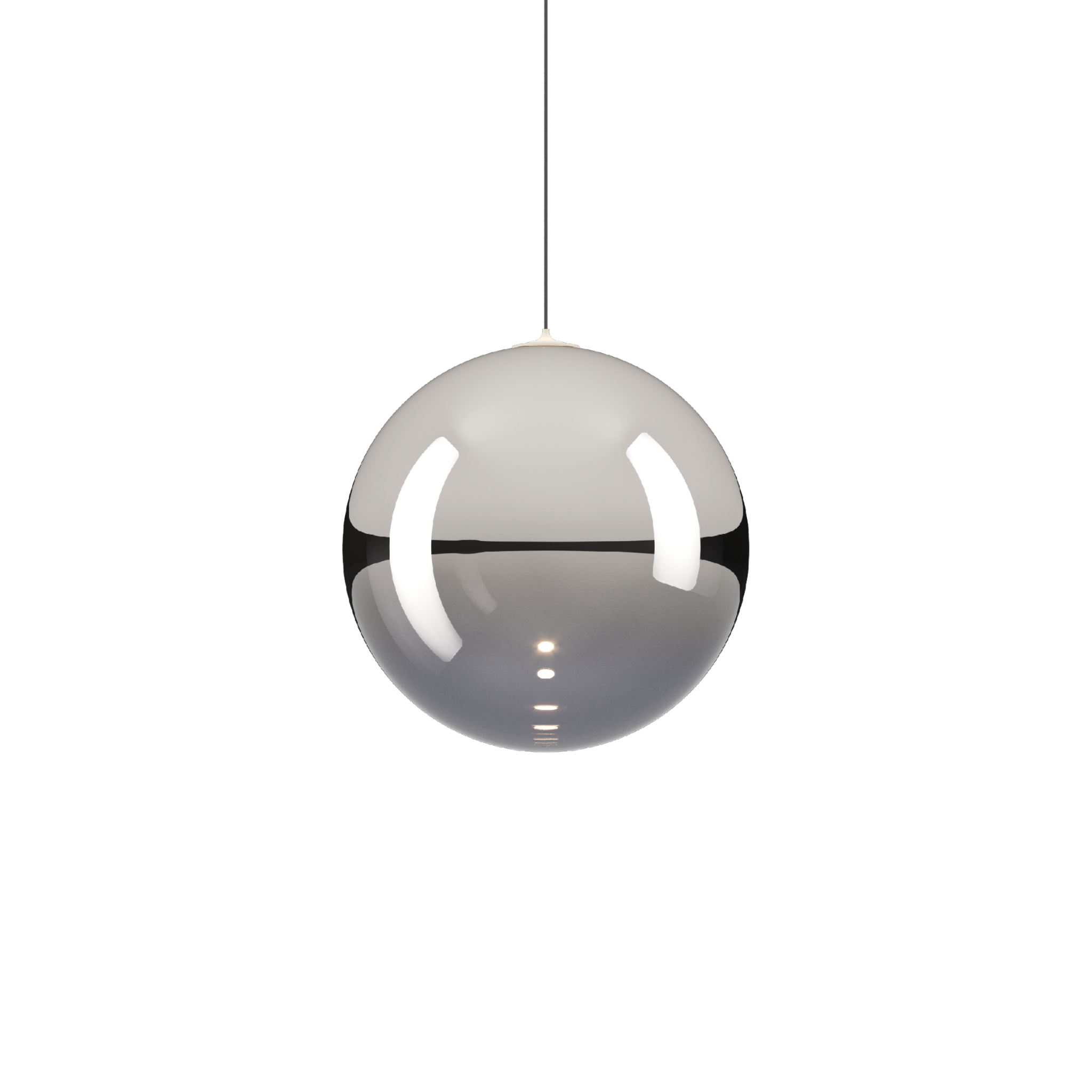 Random Solo 18cm Ceiling Pendant Lodes - Chrome