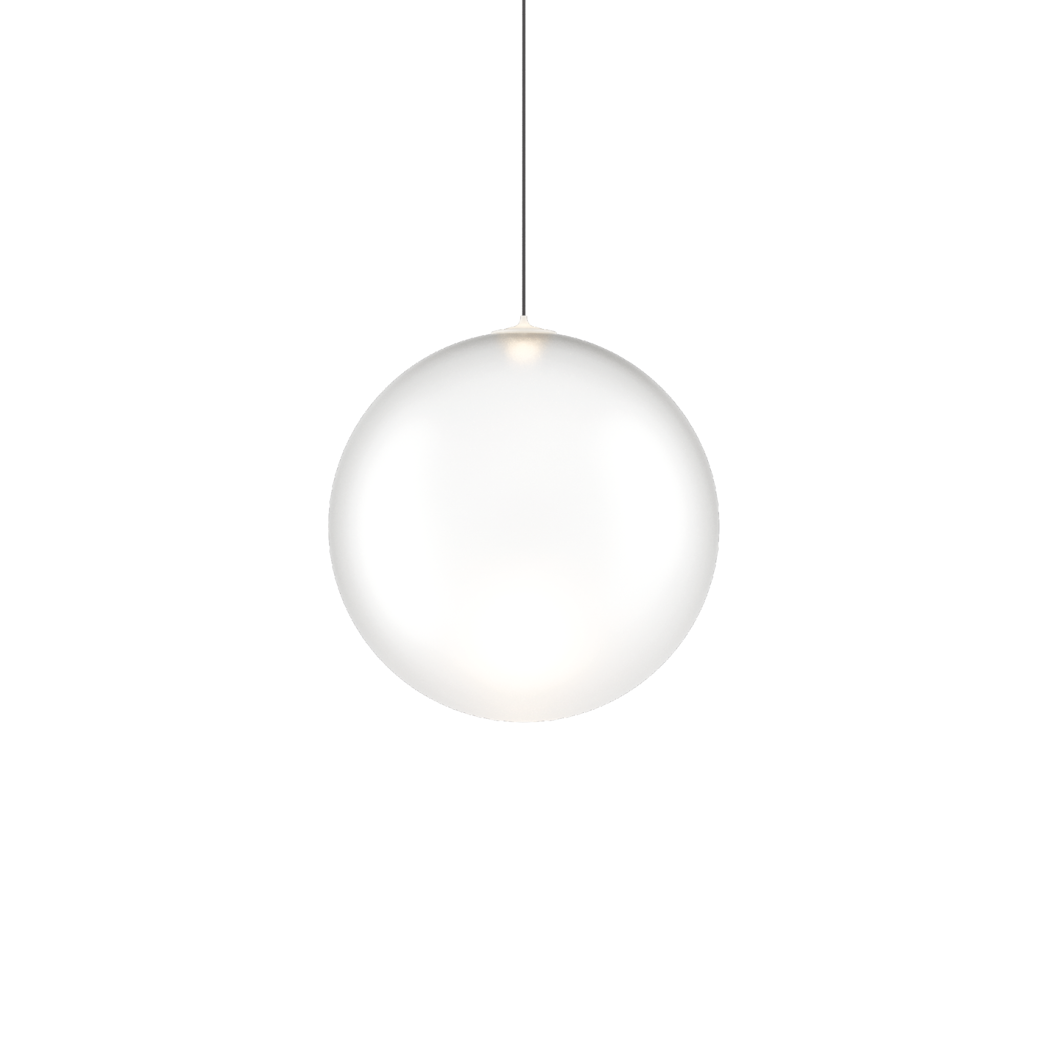 Random Solo 18cm Ceiling Pendant Lodes - Frosted White