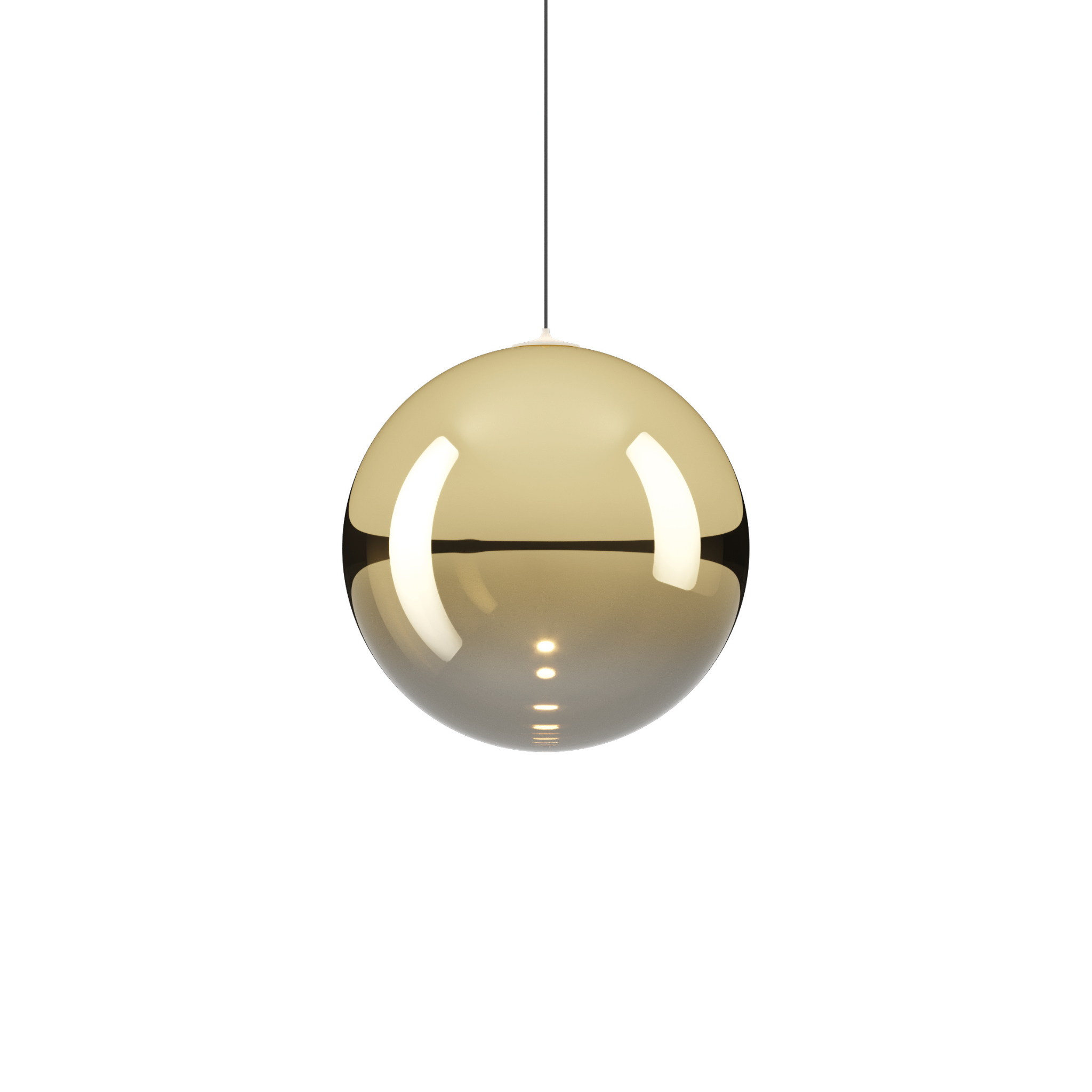 Random Solo 18cm Ceiling Pendant Lodes - Gold