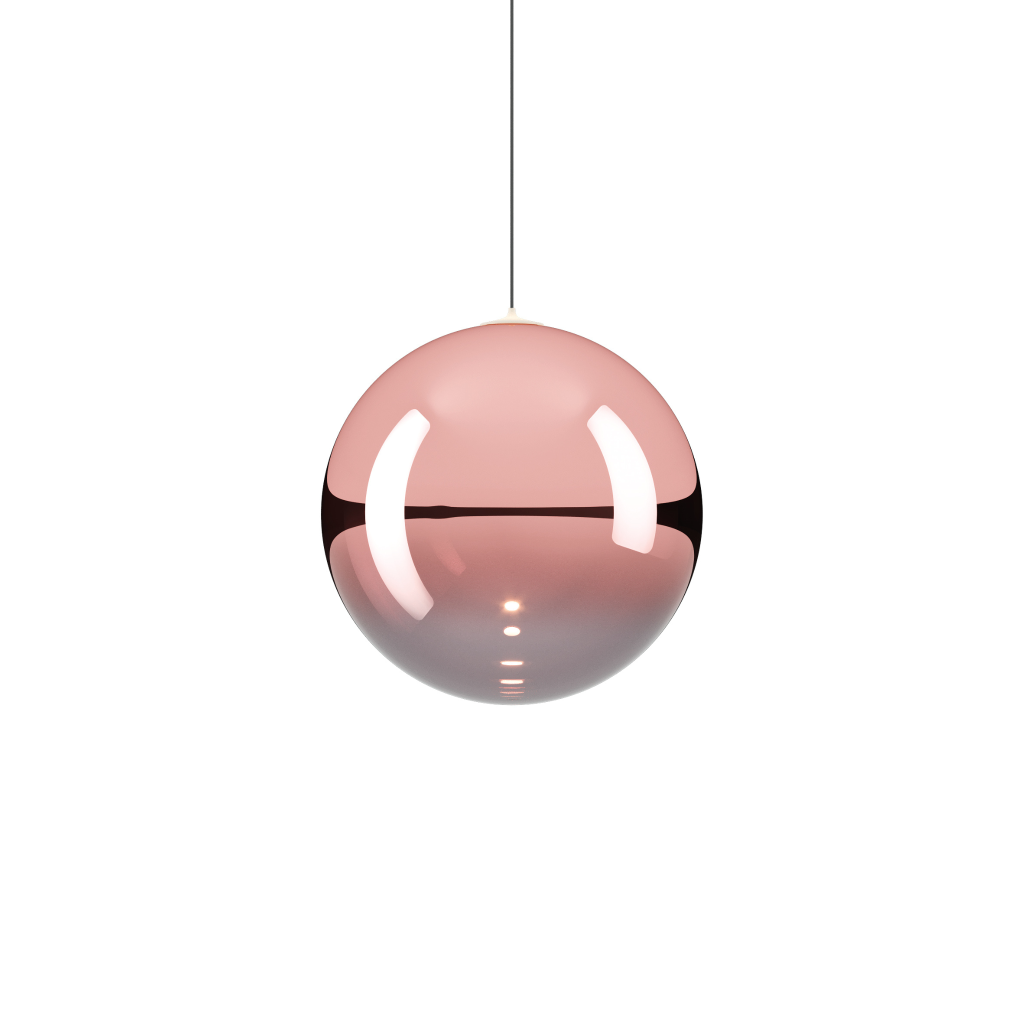 Random Solo 18cm Ceiling Pendant Lodes - Rose Gold