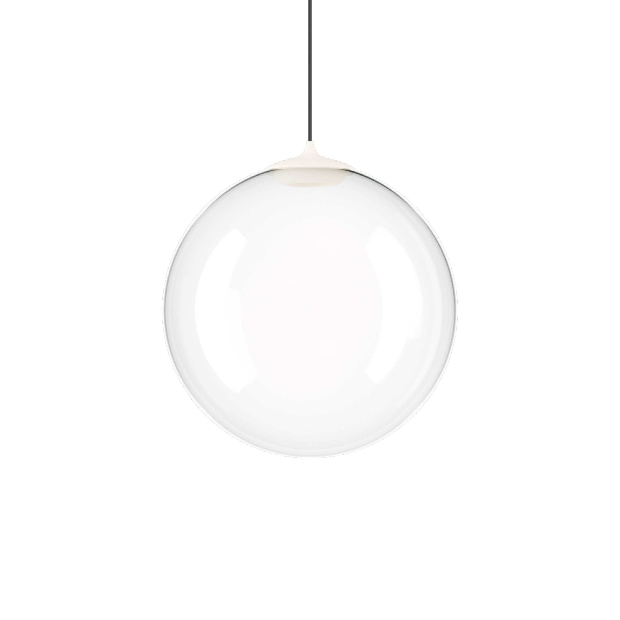 Random Solo 23cm Ceiling Pendant Lodes - Clear