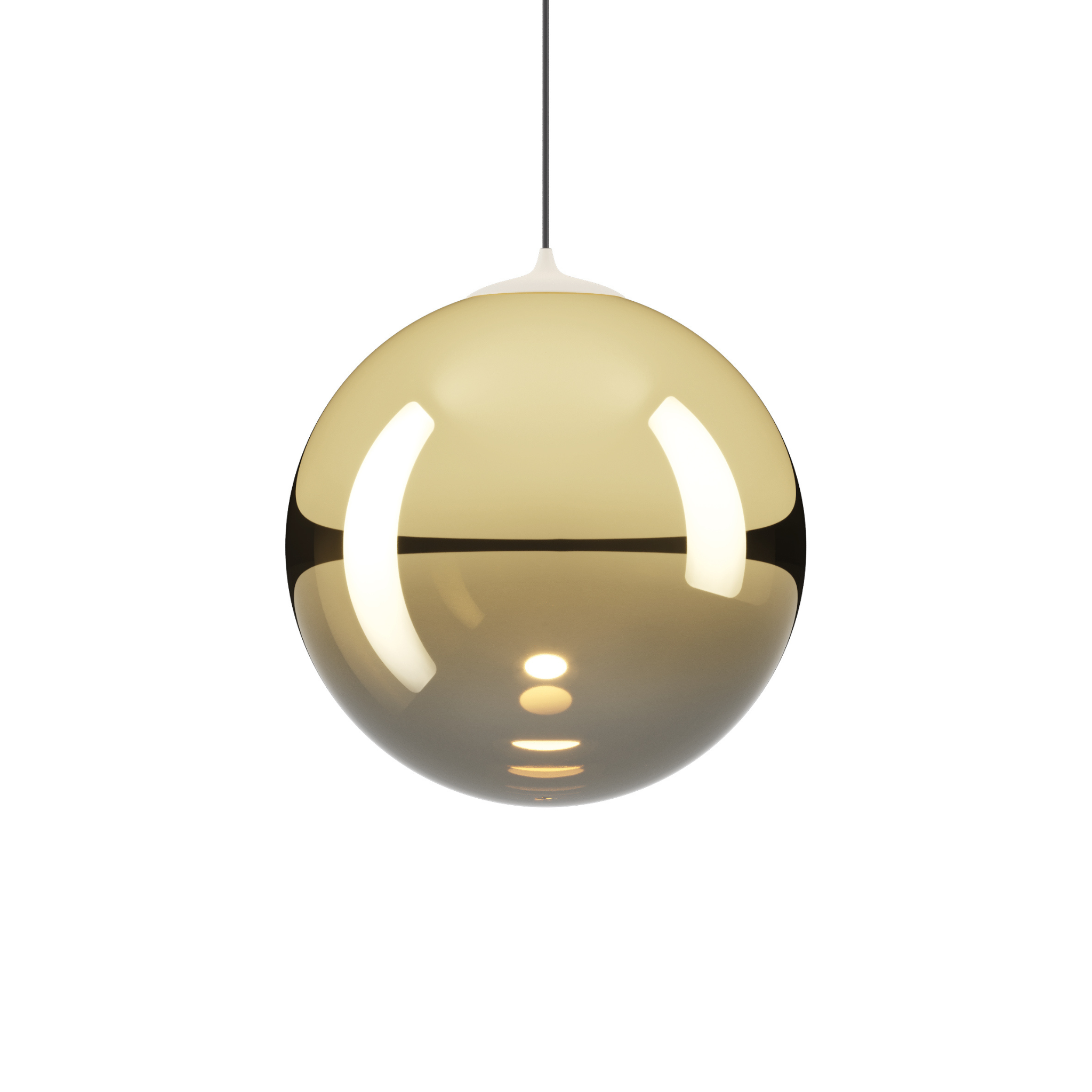 Random Solo 23cm Ceiling Pendant Lodes - Gold