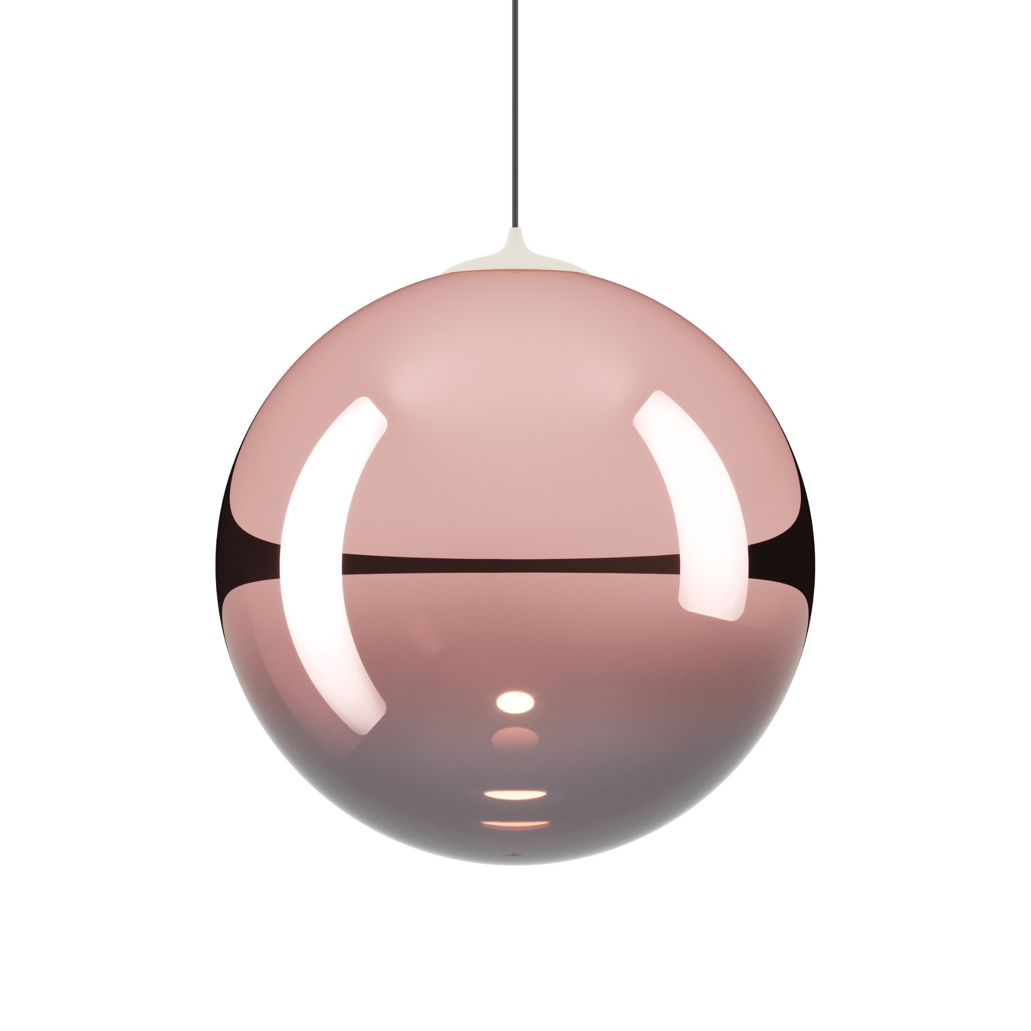 Random Solo 28cm Ceiling Pendant Lodes - Rose Gold