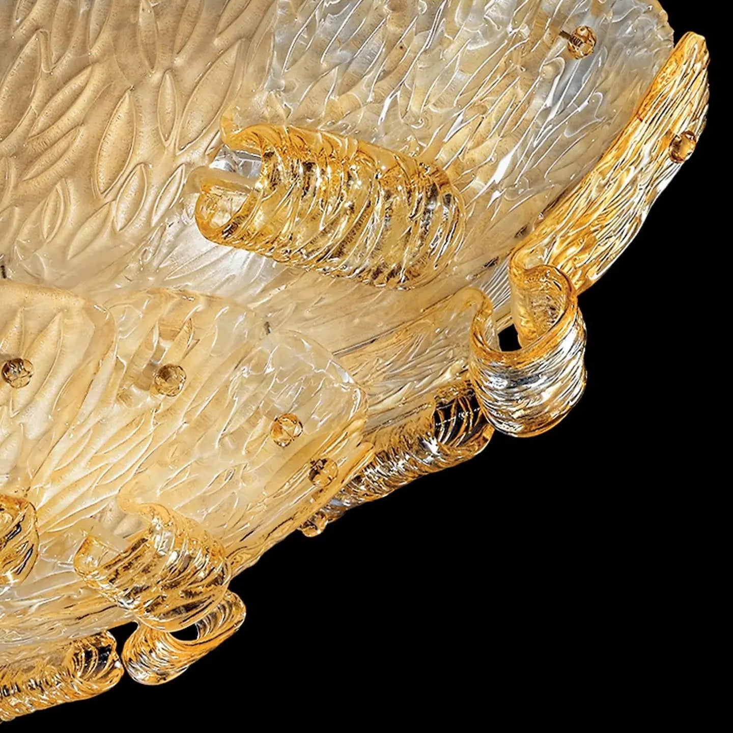 Handmade Venetian Wall Sconce | Frosted Glass