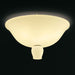 The Anni Trenta yellow or white  glass flush light from Venini