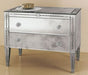 Period-style Venetian mirrored glass chest of drawers