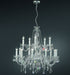 15-light premium Elements chandelier in 8 sizes