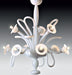 Smoked, clear or white modern Murano chandelier