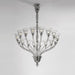Monteverdi art deco chandelier by Carlo Scarpa for Venini