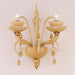 Smoked incamiciato Murano Glass Wall Light