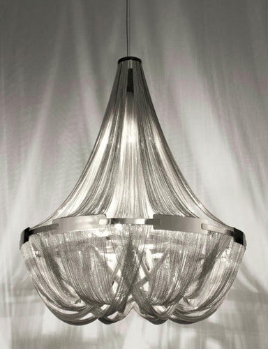 Soscik metal string Empire-style chandelier from Terzani