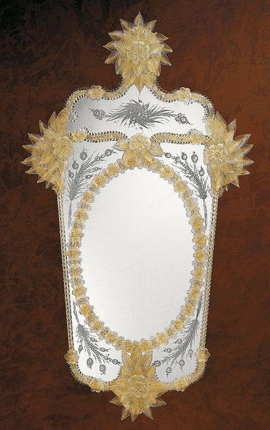 Magnificent Venetian Glass Mirror