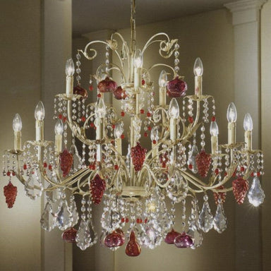 15 Light Fruit Chandelier