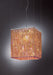 premium crystal pendant light with choice of 6 colours