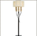 Luxurious Italian floor lamp with smart gold decoration